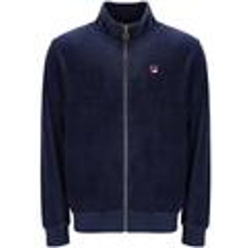 Giacca Sportiva Marc Velour Track Top Jacket Navy - Fila - Modalova