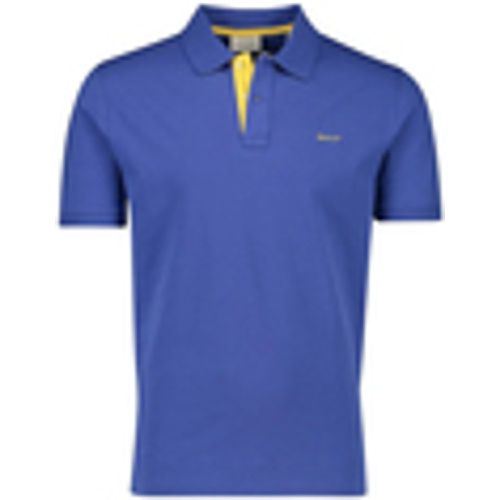 Polo Regular Fit Contrast Pique Rugger Polo - Gant - Modalova