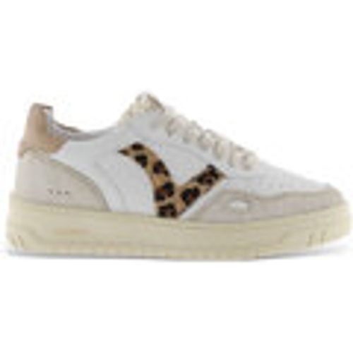 Sneakers basse SEUL EFFETTO PELLE ANIMALIER - Victoria - Modalova