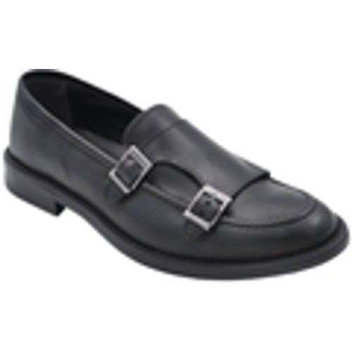 Scarpe Scarpe uomo mocassino doppia fibbia argento derby vintage in ve - Malu Shoes - Modalova