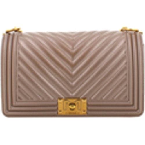 Borsa a tracolla tracollina SHOULDERBAG FLAT M BRONZE LIGHT OTTONE - Marc Ellis - Modalova