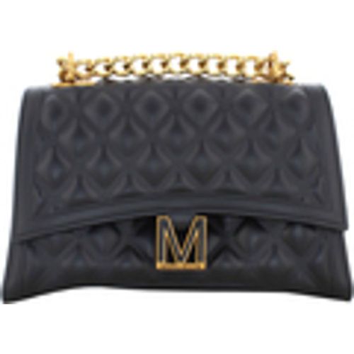 Borsa a tracolla tracollina SHOULDERBAG FLAT RHOMBUS M BLACK LIGHT OTTONE - Marc Ellis - Modalova