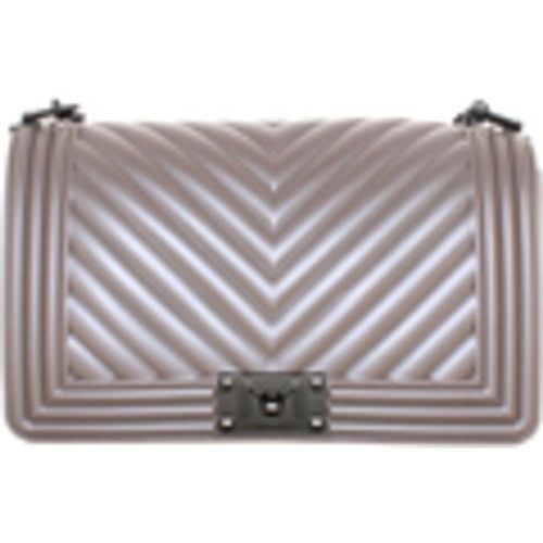 Borsa a tracolla tracollina SHOULDERBAG FLAT S STONE SATIN CDF - Marc Ellis - Modalova