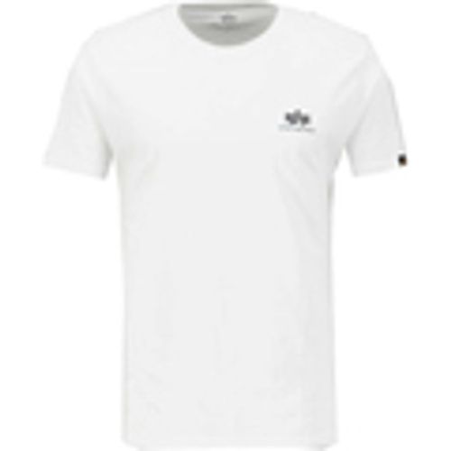 T-shirt uomo t-shirt 188505 09 BASIC T SMALL LOGO - Alpha - Modalova