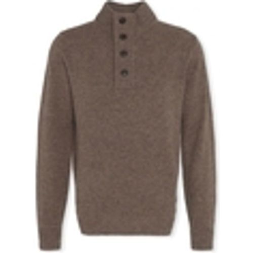 Maglione Patch Half Zip Knit - Dark Stone - Barbour - Modalova