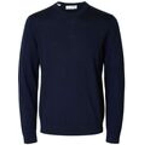 Maglione 16094647 MERINO CREW-NAVY BLAZER - Selected - Modalova