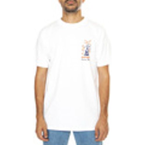 T-shirt & Polo Radio Europe Tee White - Obey - Modalova