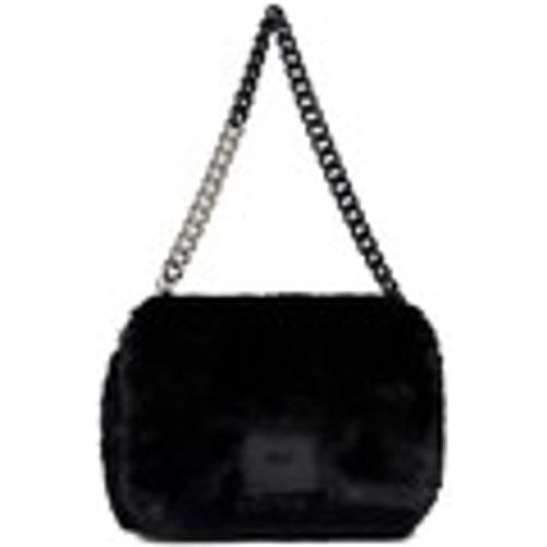 Borsa Borsa Mini In Faux Fur Black - Replay - Modalova