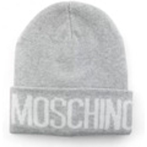 Cappelli cappello lana logo bianco - Moschino - Modalova