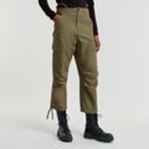 Pantaloni D25251-D714 CARGO CROPPED-B230 SHADOE OLIVE - G-Star Raw - Modalova