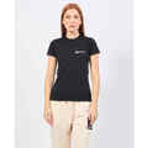 T-shirt & Polo T-shirt nera in girocollo - Karl Lagerfeld - Modalova