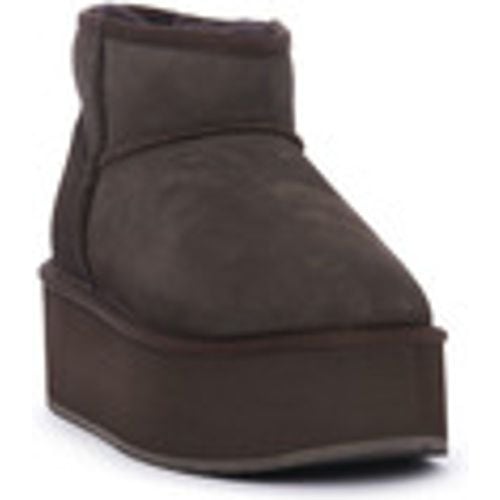 Stivaletti STINGER MICRO FLATFORM CHOCOLATE - EMU - Modalova