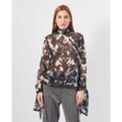 Camicia Blusa in georgette con fiori - Markup - Modalova