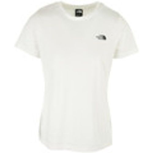 T-shirt W S/S Simple Dome Slim Tee - The North Face - Modalova