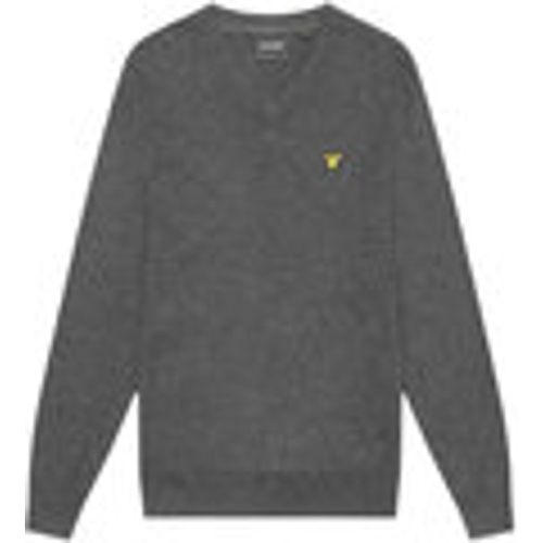 T-shirts a maniche lunghe COTTON MERINO V NECK JUMPER - Lyle & Scott - Modalova