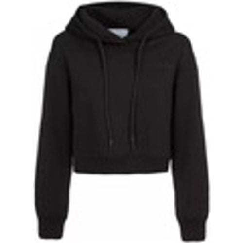 Maglione felpa hoodie con cappuccio nera - John Richmond - Modalova