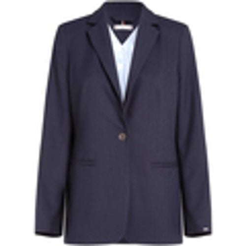 Giacche Blazer monopetto regular fit - Tommy Hilfiger - Modalova