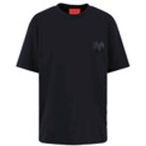 T-shirt & Polo T-Shirt Nera Logo Cuore Fiamma - Vision Of Super - Modalova