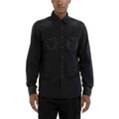 Jeans Camicia Western Regular Fit Black Delav - Replay - Modalova