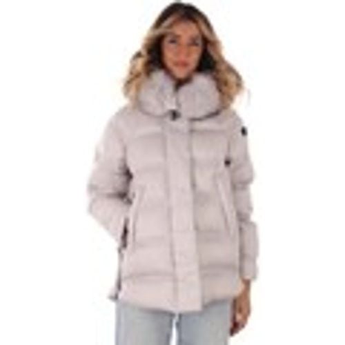 Giubbotto Puffer jacket con cappuccio bordato in pelliccia - Peuterey - Modalova