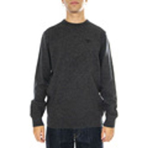 Maglione Essential L/Wool Crew Neck Charcoal - Barbour - Modalova