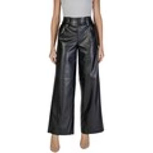 Pantaloni ONLBINA FAUX LEATHER WIDE BF OTW 15326830 - Only - Modalova