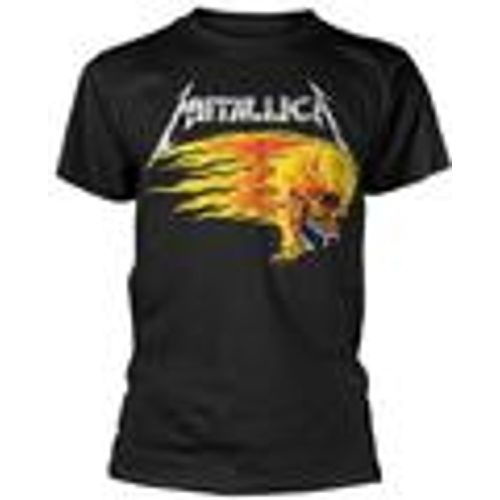 T-shirt & Polo Flaming Skull Tour '94 - metallica - Modalova