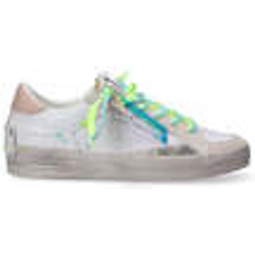 Sneakers basse sneaker Deluxe gialla azzurra - Crime London - Modalova