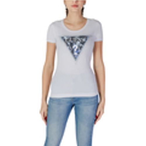 T-shirt SS CN TRIANGLE FLOWER W5RI00 J1314 - Guess - Modalova