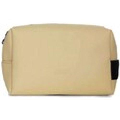 Borsa Pochette Wash Bag Small W3 Sand - Rains - Modalova