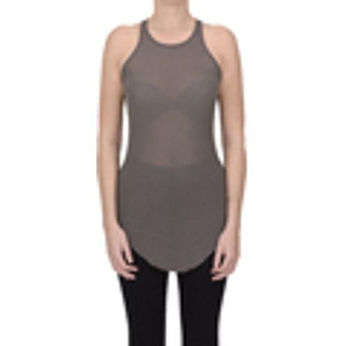 Top Tank top lungo a costine TPT00005000AE - Rick Owens - Modalova