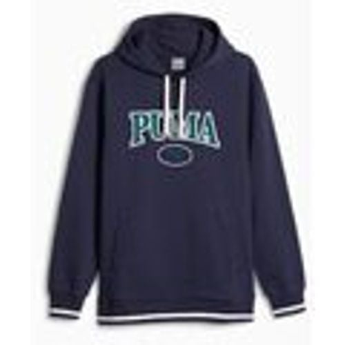 Felpa Puma FELPA SQUAD HOODIE BLU - Puma - Modalova