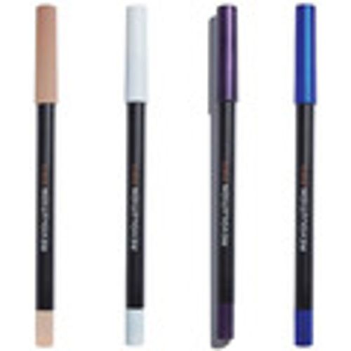 Eyeliners Set of 4 Supreme Pigment Gel Eyeliners - Nude Ivory/ Wh - Makeup Revolution - Modalova