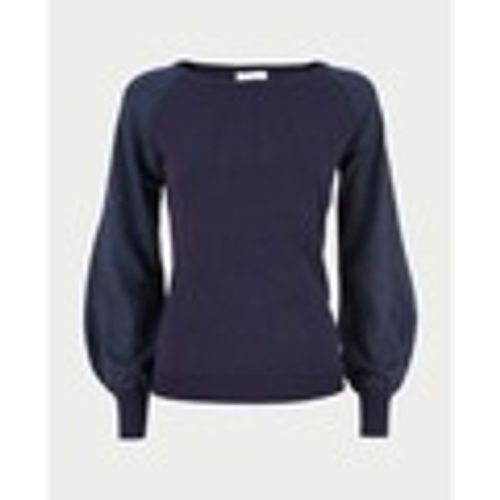 Maglione Maglia donna girocollo con maniche a sbuffo - Yes Zee - Modalova