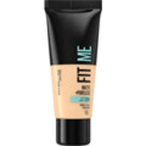 Fondotinta & primer Fit Me Matte + Poreless Foundation - 118 Nude - Maybelline New York - Modalova