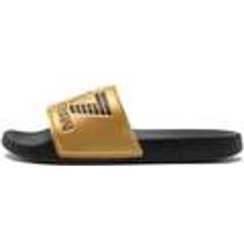 Ciabatte Visibility Logo Slides Shiny Gold/Black - Ea7 Emporio Armani - Modalova