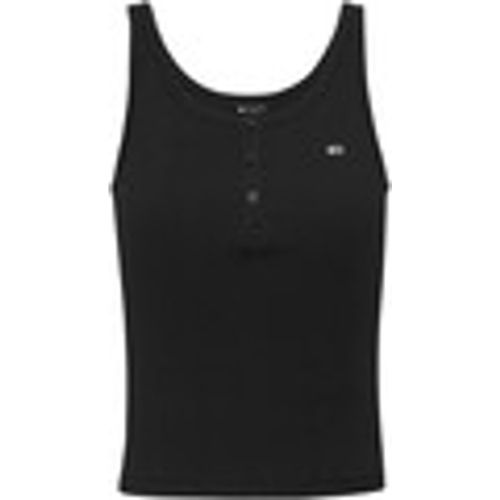 Top Tjw Slim Button Tank - Tommy Jeans - Modalova