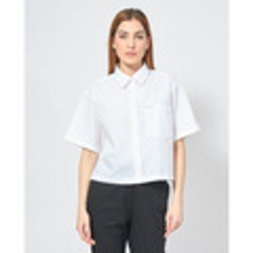 Camicia Camicia cropped in popeline - Guess - Modalova