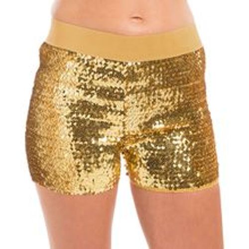 Pailletten-Hotpants, gold - buttinette - Modalova