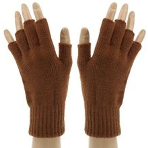 Strick-Handschuhe, braun - buttinette - Modalova
