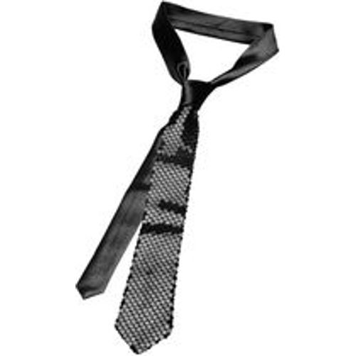 Krawatte "Pailletten", schwarz - buttinette - Modalova