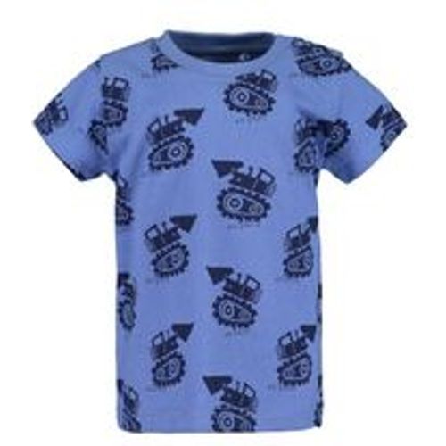 T-Shirt TRACTOR AOP in mittelblau, Gr.68 - BLUE SEVEN - Modalova