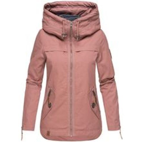 Damen Moderner Outdoorjacke Übergangsparka aus Baumwolle mit Kapuze Wekoo - Navahoo - Modalova