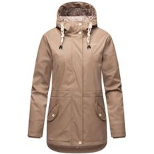 Damen Warmer Regenjacke Wasserdichter Regenmantel mit Kapuze Oceans Heart - Navahoo - Modalova