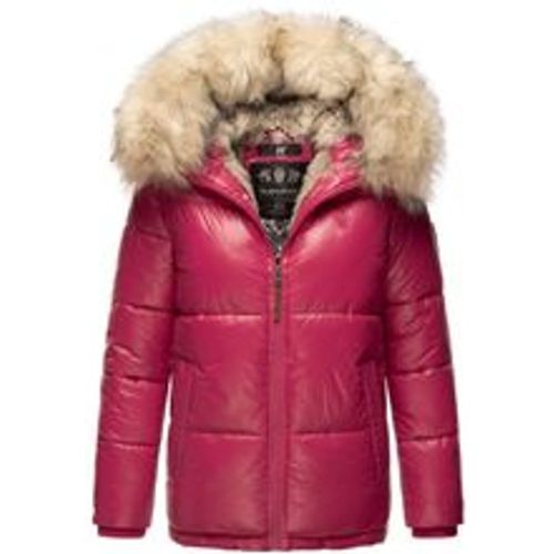 Damen Winterjacke Warm Gefütterte Steppjacke mit Kunstfellkapuze Tikunaa - Navahoo - Modalova