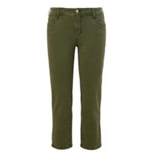 Große Größen: Gerade Jeans mit leichtem Used-Effekt, khaki, Gr.44 - Triangle - Modalova