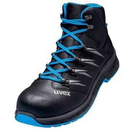 Trend Stiefel S2 blau, schwarz Weite 10 Gr. 52 - Blau - Uvex - Modalova