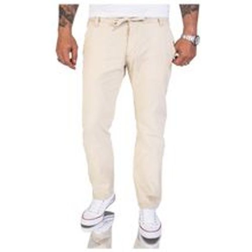 Stoffhose Leinen Hose Regular Fit - Rock Creek - Modalova