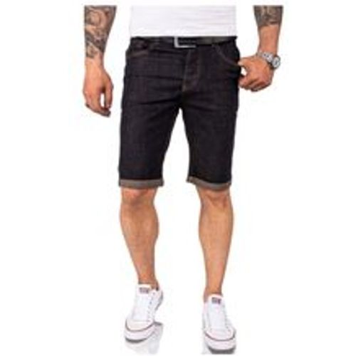 Shorts Jeansshorts Dunkelblau Regular Fit - Rock Creek - Modalova