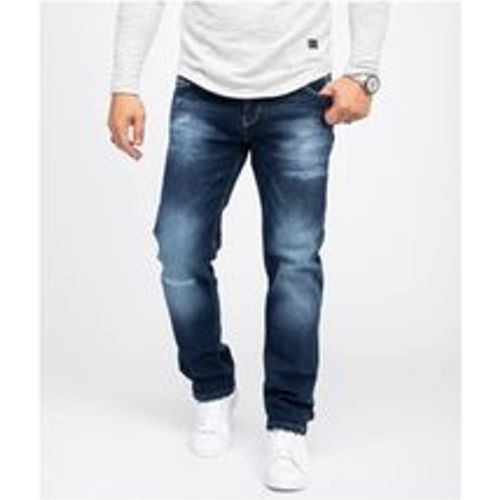 Jeans Regular Fit Used-Look - Rock Creek - Modalova